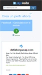 Mobile Screenshot of defishingsoap.com